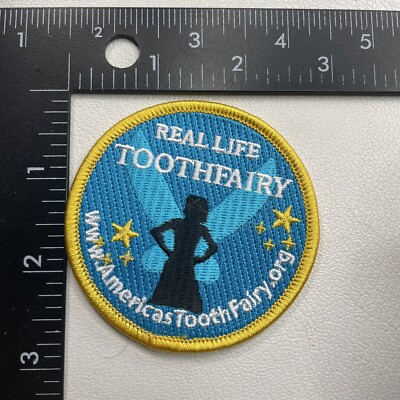 Tooth Fairy AMERICAS TOOTHFAIRY Patch (Teeth, Dentist, Dental Care) 20SB