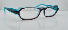 Face A Face Mayas 4 Brown Blue Oval Sunglasses France FRAMES ONLY