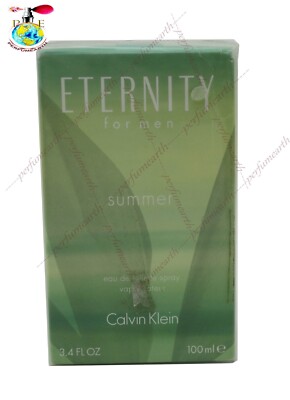 Eternity Summer 2009 By Calvin Klein 3.3/3.4oz. Edt Spray For Men