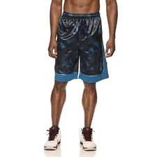 NEW AND1 Mens Basketball Gym Court Workout Shorts Blue