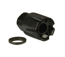 All Steel Low Concussion 5/8x24 Thread Muzzle Brake Compensator For 308