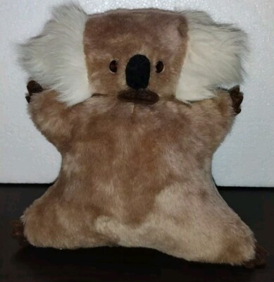 Vintage Plush Australia Australian Koala Bear 11'' Pot Belly Fat Stuffed Animal N