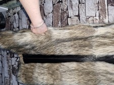 Me Jane, Faux Fur Gilet, Size : Small, Colour: Brown
