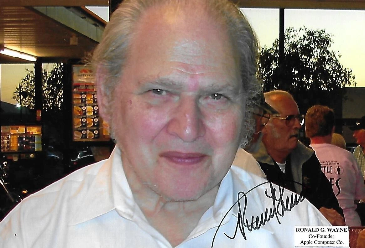 Ronald Wayne Apple Founder