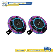 Purple Grill-Mount Car Horns 12V Super Loud 115DB  For car SUV Truck new