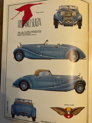 Profile Publications Magazine #3 1966 The V-12 Hispano-Suiza - Picture 2 of 2