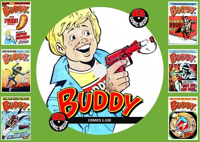 Buddy Weekly UK Comic (1-130) On PC DVD Rom (CBR Format)