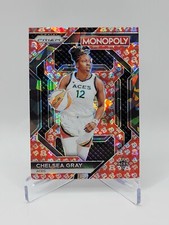 2024 Panini Prizm Monopoly WNBA Chelsea Gray Free Parking Cracked Ice