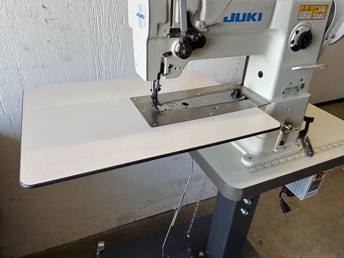 Used Juki DSC 246 Single Needle Walking Foot Sewing Machine Used Juki DSC 246 Single Needle Walking Foot Sewing Machine