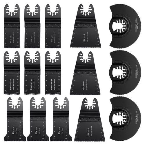 15PCS Saw Blade Oscillating Multi Tool 