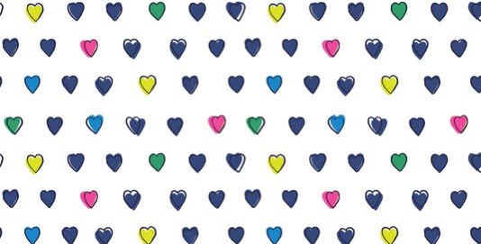 Roberta Roller Rabbit Pop Heart polo pajamas size Medium(sold out everywhere) image 5
