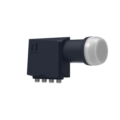 Inverto Black Premium Quad LNB LNC SAT HD+ FULL HDTV 3D 1080p 4 Teilnehmer