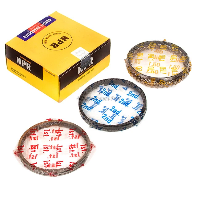 Anillos de pistón NPR para Ford Escort Kia Sephia 90-98 BP BPD 1,8 L Foto 2 de 4