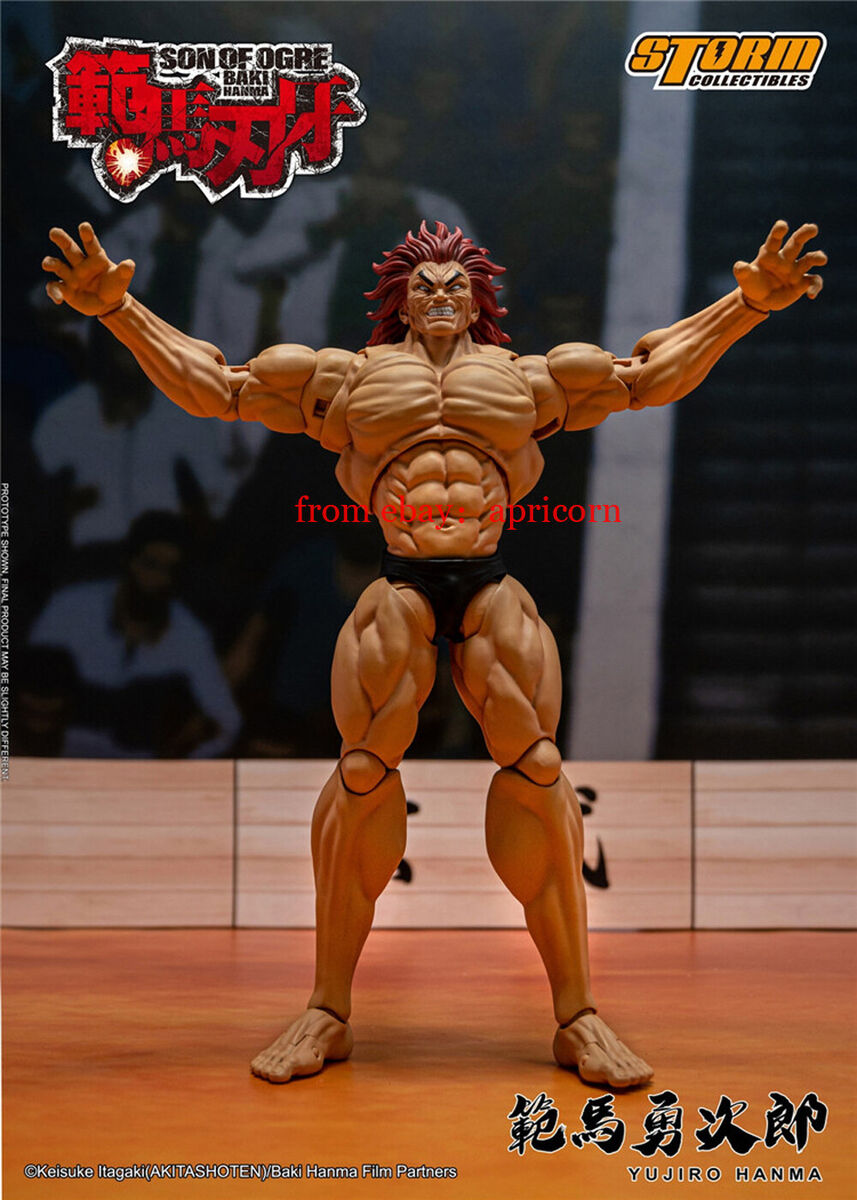 Original Storm Toys Comic Série BAKI, BAKI HANMA KIBK01, Escultura