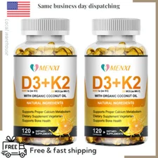 Vitamin K2 (MK7) with D3 10000 IU 240 Capsules with BioPerine, Immune Health