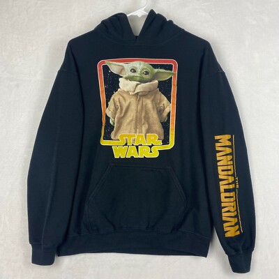 Hooded Sweatshirt Baby Yoda Mandalorian Hoodie Disneythe