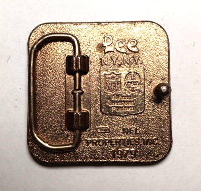 Vintage Steelers 1979 Belt Buckle Vintage Pittsburgh Steelers Belt Buckle NFL Football Lee NY  main image 4
