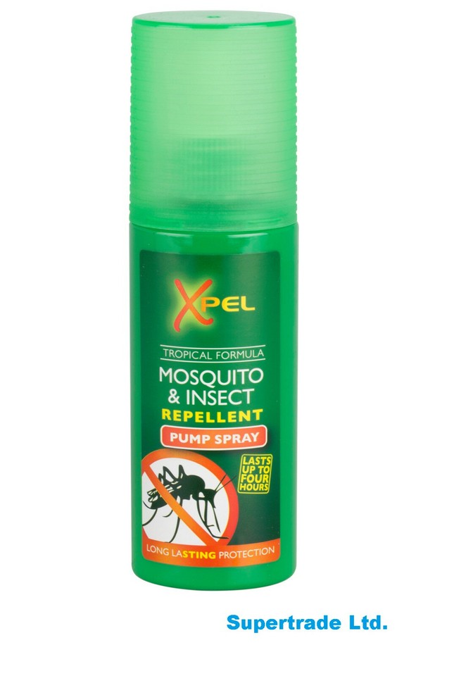 Xpel Mosquito & Insect Repellent Pump Spray Tropical Formula 70ml X 4 eBay
