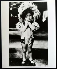 Shirley Temple From The Movie Baby Burlesks Original Photo 8" X 10"