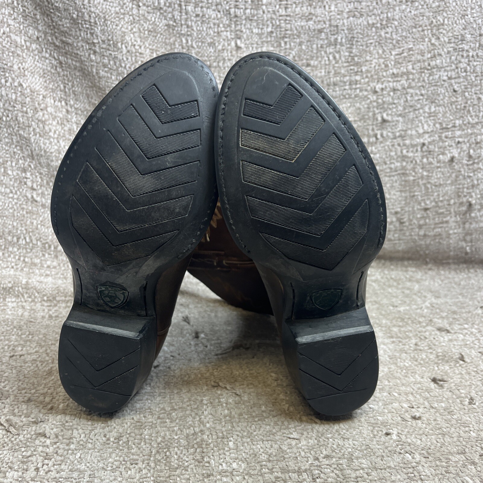 Bottes Tony Lama Hommes 8 D - Noir, Cuir Western 6903, Très Bon État