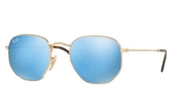 ray ban specchiati azzurri