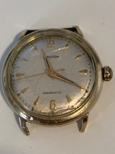 Croton Vintage Aquamatic 10k Gold Filled Automatic Wrist Watch Early Design J100