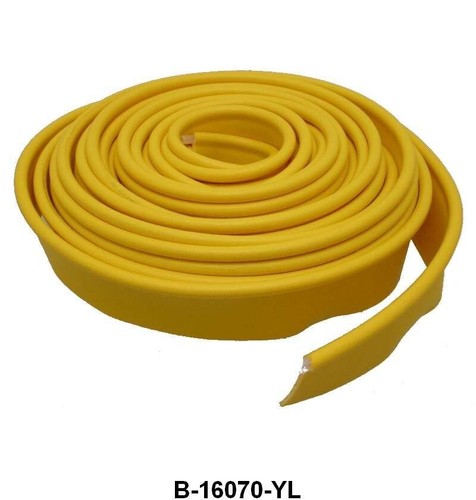 FORD VINYL FENDER WELTING 25 FOOT ROLL BRIGHT YELLOW B-16070-YL - Picture 3 of 3