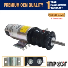 D610-A1V12 D610-A4V12 Throttle Solenoid Fits Trombetta 12V Dual Coil 2 Terminals