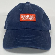 VTG Boston Brewery Co Samual Adams Clasp Dad Hat Cap Promo Rare Sam Adams Y2K