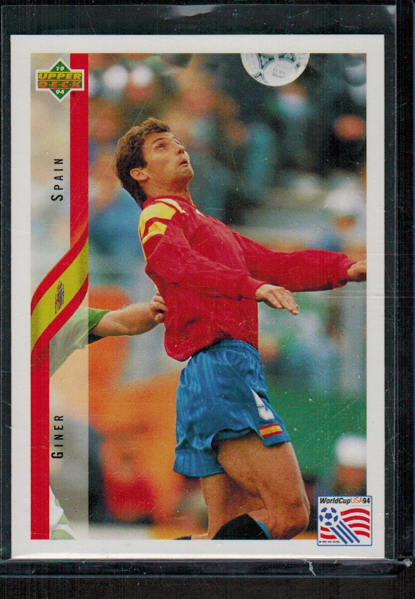 1994 Upper Deck World Cup Contenders English/Spanish #194 Giner