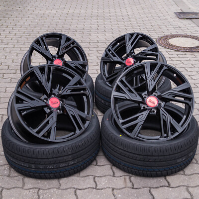 19 Zoll Alufelgen RS5 für Cupra Formentor VZ5 Hybrid VZ 1.4 Schwarz