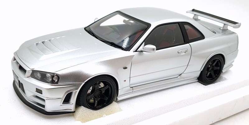 1/18 Aa スカイライン NISMO Z-tune GT-R (R34) AUTOart 1/18 ニスモ R34 GT-R Z-tune （Z-tune シルバー）