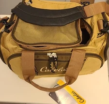 Cabelas Catch All Gear Bag Weather Resistant Green Polyester 6 Pocket Hunting