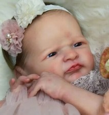 19'' Reborn Baby Doll Kit Newborn Unfinished Unpainted Soft Baby DIY Toy Kit New