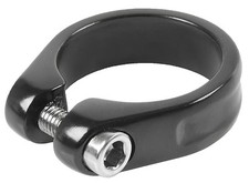 Fahrrad Sitzrohr Klemme Schelle Alu 31,8 mm Sattelklemme Aluminium schwarz