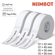 NIIMBOT Thermal Self-adhesive Printer Labels Stickers Compatible with D110 D11