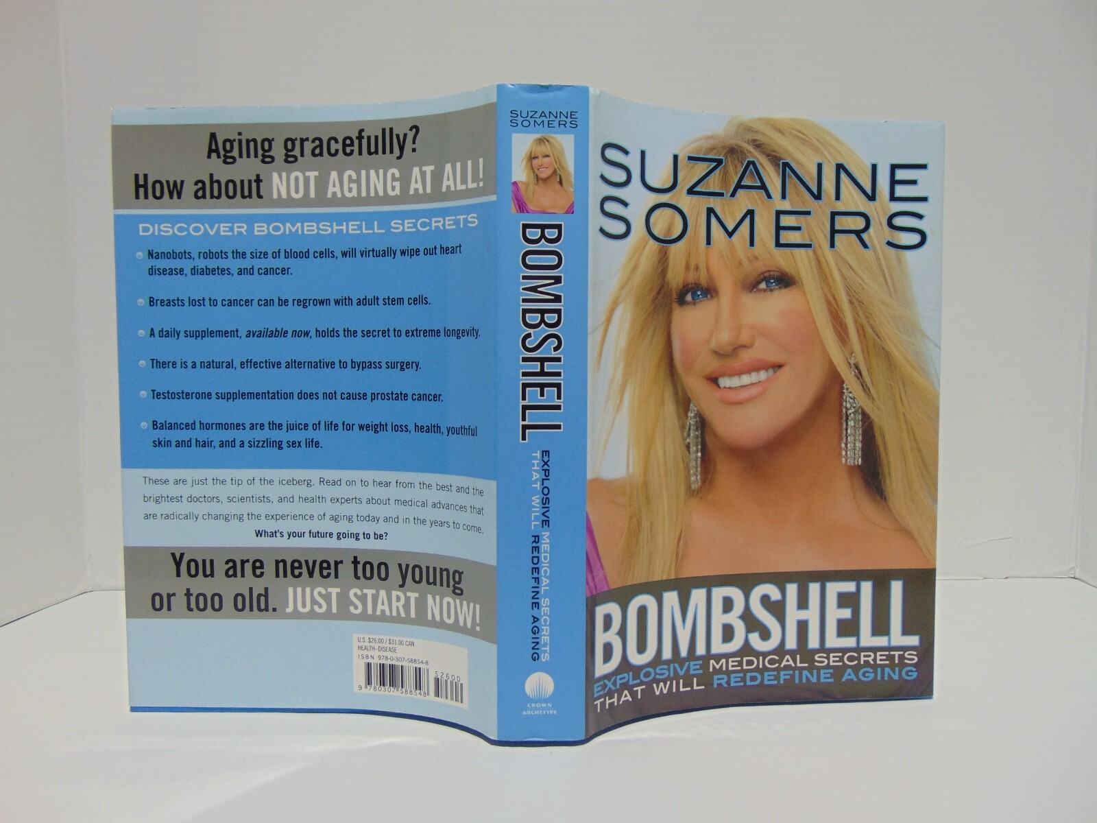 Bombshell: Explosive Medical Secrets That Will Redefine Aging by Suzanne  Somers 9780307588548 | eBay