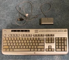 HP Media Center 7760n PC Remote Control, IR Receiver, Keyboard, Mouse+