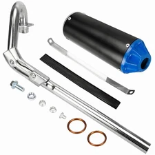 28mm Exhaust Pipe Muffler For CRF50 XR50 70cc 110cc 125cc SSR SDG Dirt Pit Bike