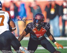 MIAMI HURRICANES QUINTEN ROLLINS HAND SIGNED 8X10 PHOTO W/COA NFL DRAFT