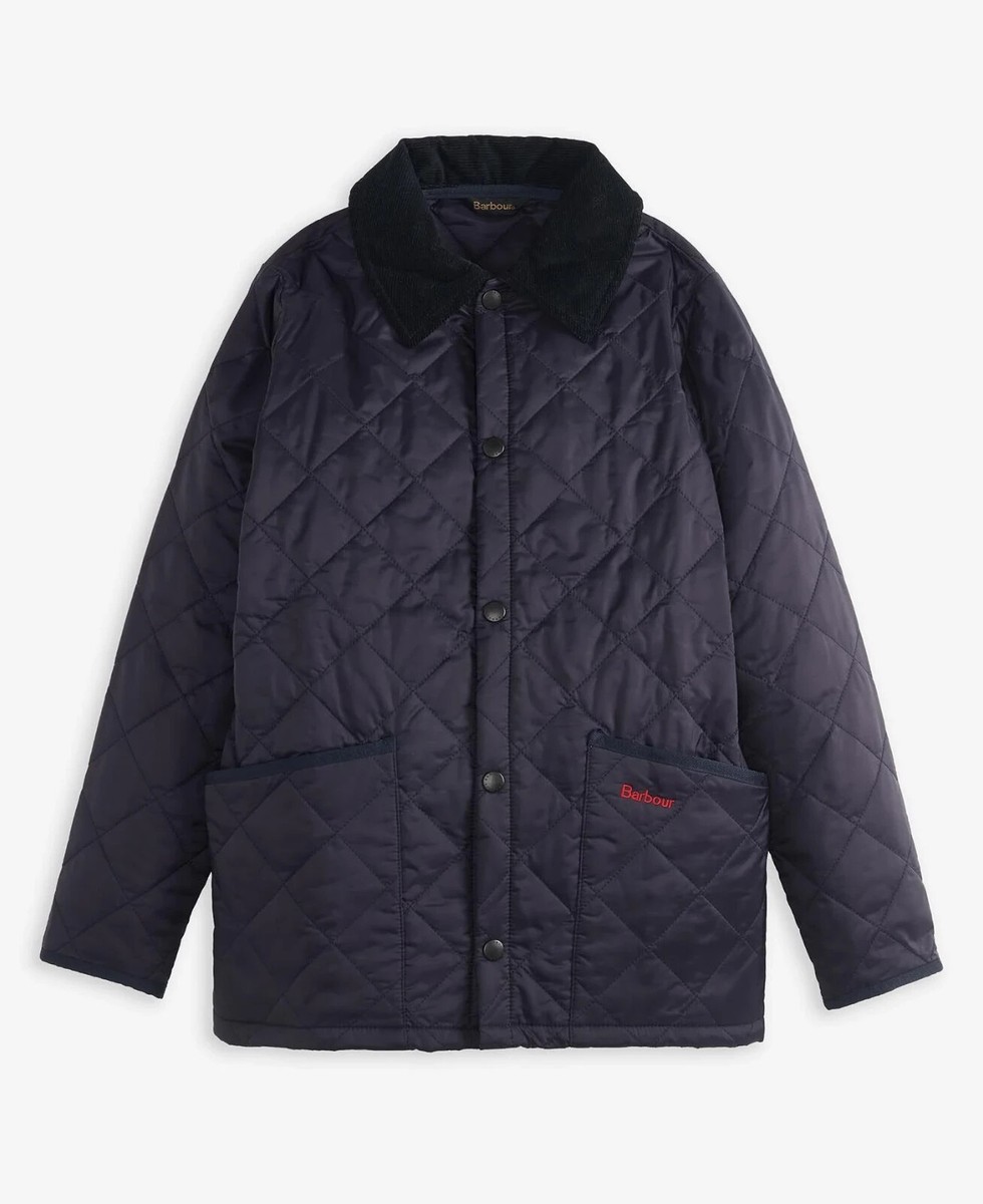 Barbour® Boys' Liddesdale® Quilted Jacket XL Navy UK