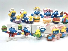  Osterschlümpfe von Schleich - Auswählen / Choose- Eastersmurfs - Figuren Puffi