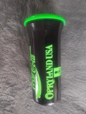 opryland tumbler sport quart souvenir whirley black green coke