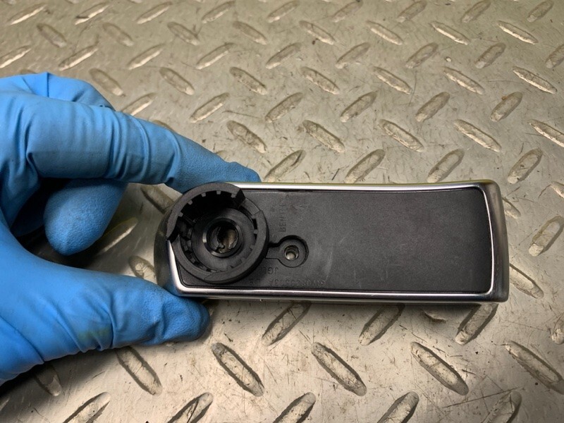 Bentley Continental GT 2005 OUTER Hood release handle P/N 3D1823633