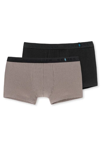 Schiesser Mens Retro Shorts 2 Pack 5-14 M-6XL Underwear Underpants Briefs