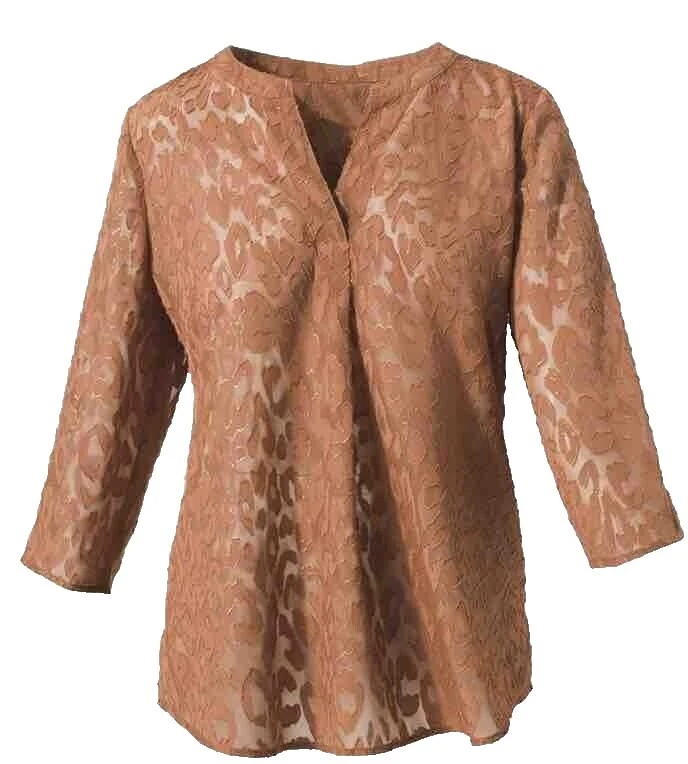 Повседневная блузка топы из полиэстера для женщин Chico's