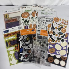 Halloween Scrapbooking Lot Stickers Karen Foster Boo Bash Stickipotamus