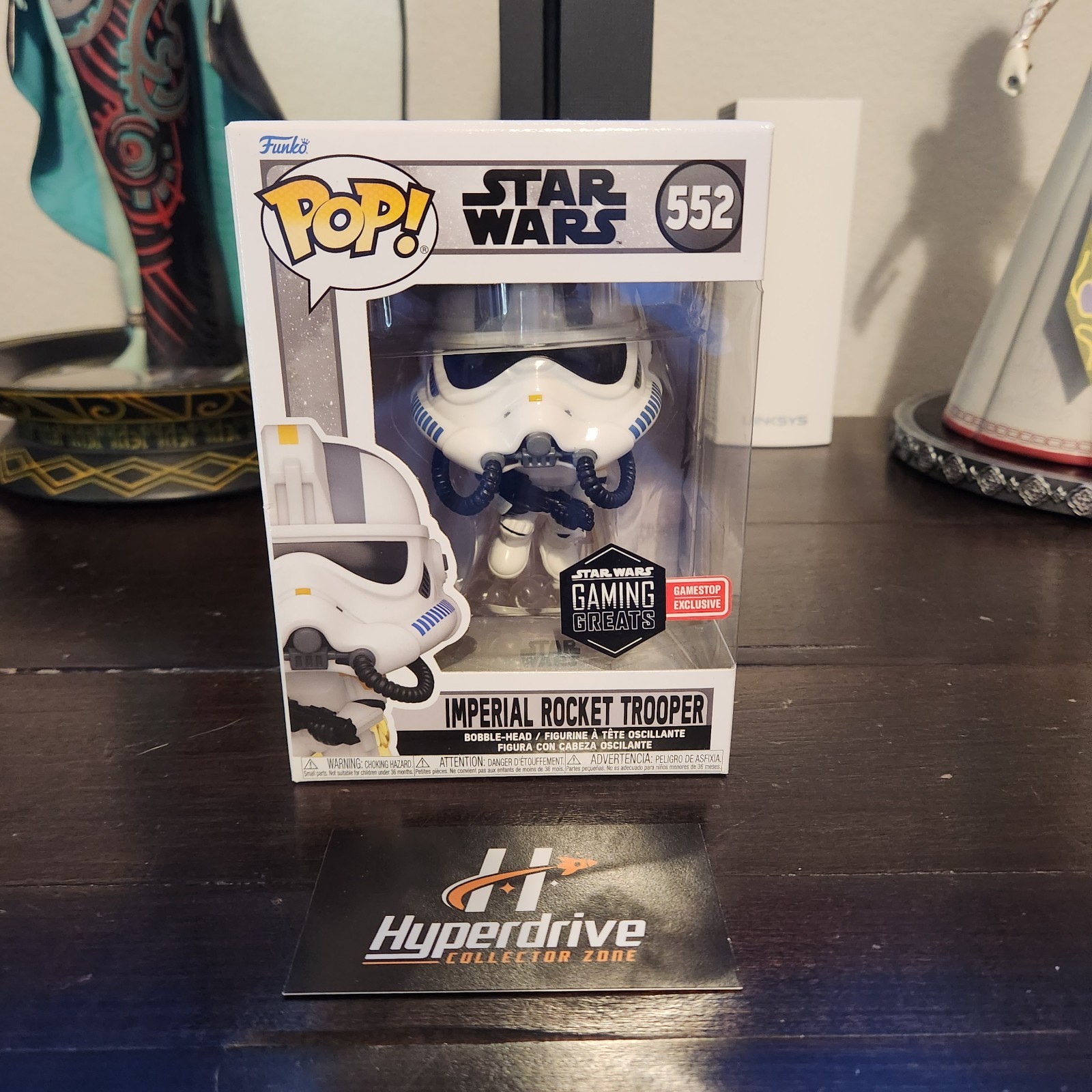 Star Wars Gaming Greats Imperial Rocket Trooper Funko Pop Vinyl Figure #552