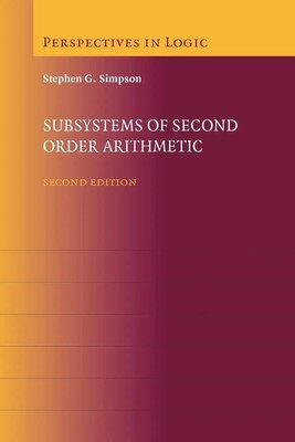 Subsystems of Second Order Arithmetic | Stephen G. Simpson | Taschenbuch | 2010