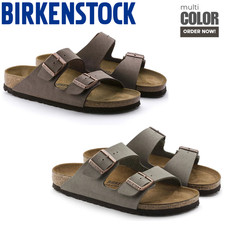 Birkenstock Women/Men Sandals Arizona Birko-Flor Birkibuc NEW WITH BOX